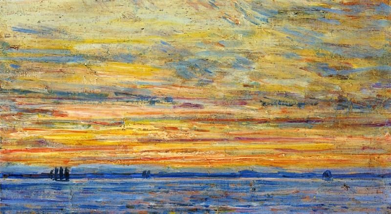 childe hassam Evening